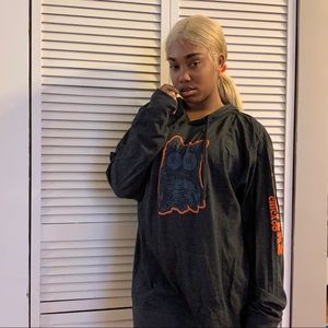 Hooters girl Chicago Windy City oversized  hoodie